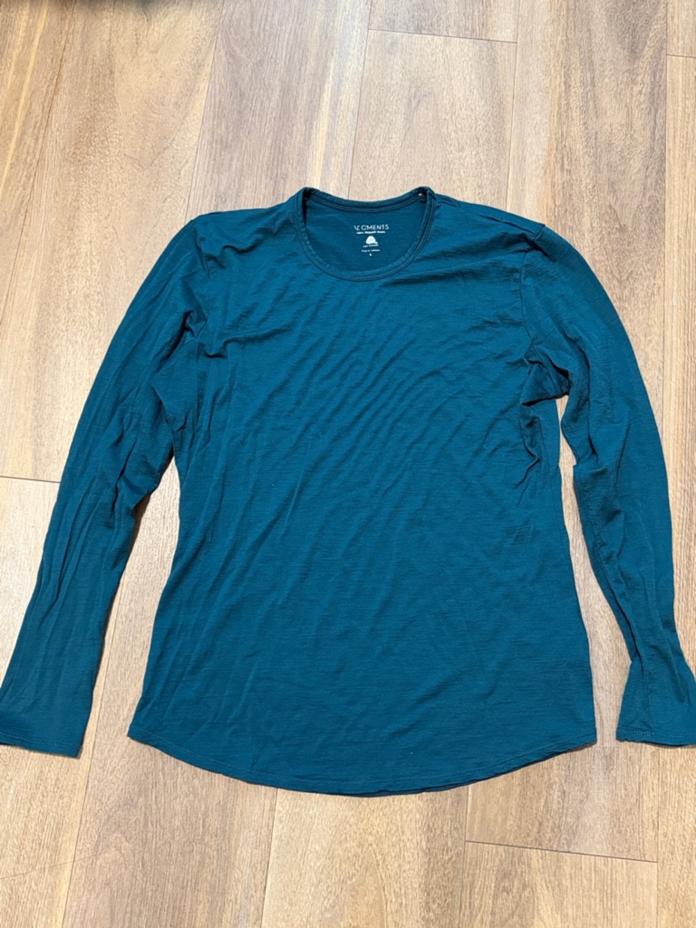 Segments Merino Wool Long Sleeve Base Layer Top Tee